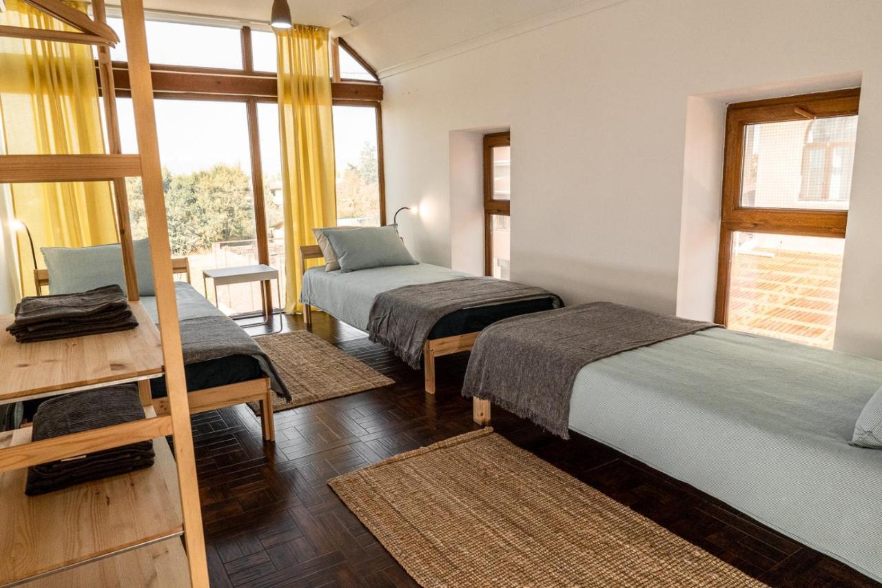 Modern Loft Lighthouse Hostel Karakol Bagian luar foto
